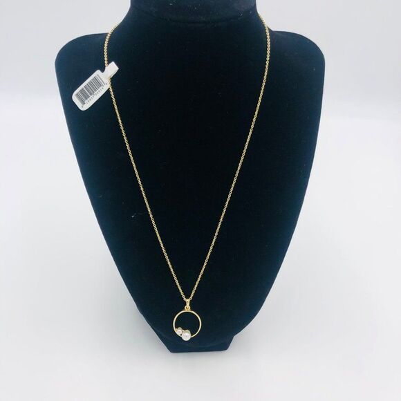 Brand New Gold Pearl Necklace For Women‎ - Picture 4 of 5